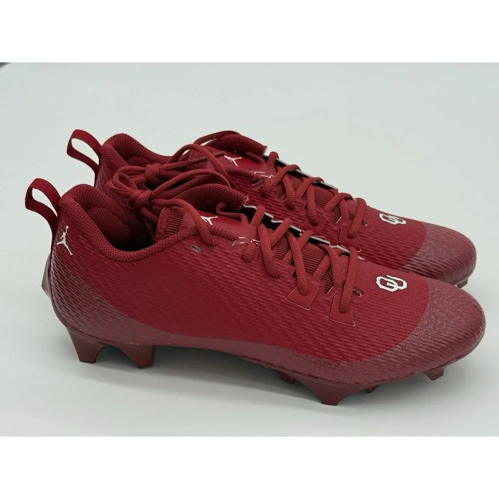 Size 10- Jordan Vapor Edge Speed 360 2 Oklahoma Sooners PE FJ5715-600 No Box Lid